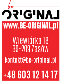 kontakt@be-original.pl, tel.603121417